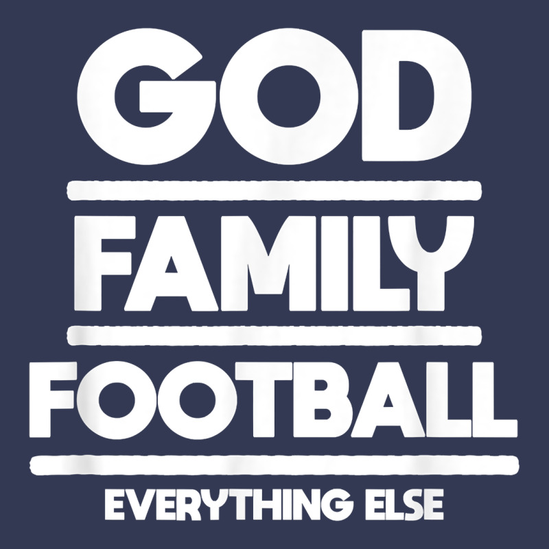 God Family Football Christian Faith Shirt Heavyweight Hoodie by baoMotion | Teevron