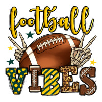 Football vibes yellow and green team color | Teevron