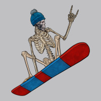 Skeleton Snowboard Long Sleeve Tee | Teevron