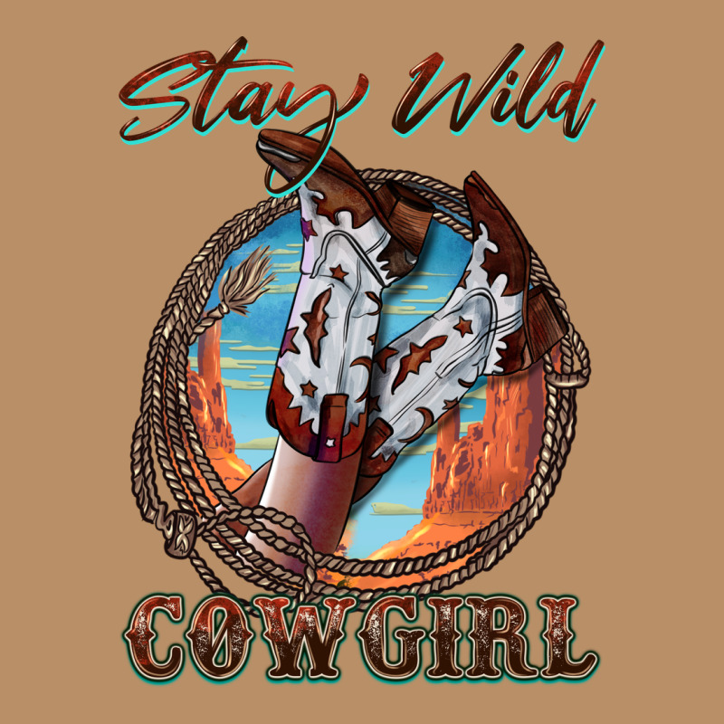 Stay Wild Cowgirl Vintage Hoodie by FaDigitalArtStudio | Teevron
