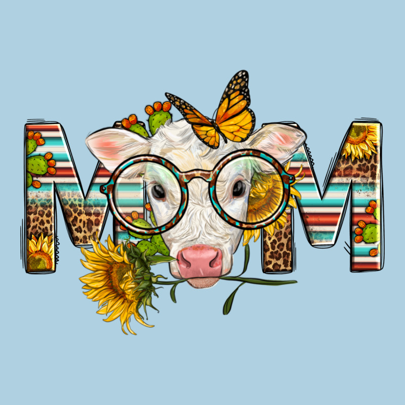 Western Baby Calf Mom With Sunflower Premium Hoodie by LillyAllenDesigns | Teevron