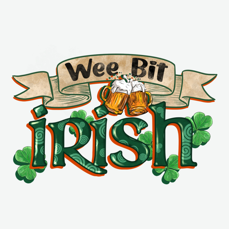 Wee Bit Irish St Patricks Day Urban Heavy Tee by FaDigitalArtStudio | Teevron