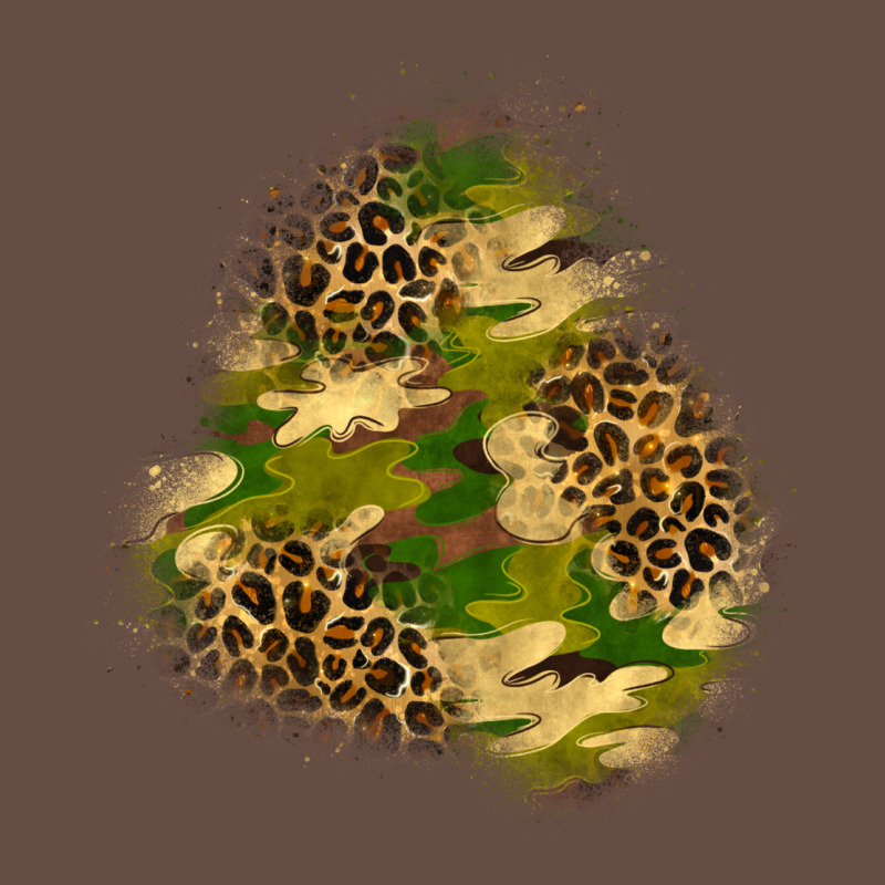 Camouflage And Leopard Patch  3 Long Sleeve Tee by BundleAndBundleShop | Teevron