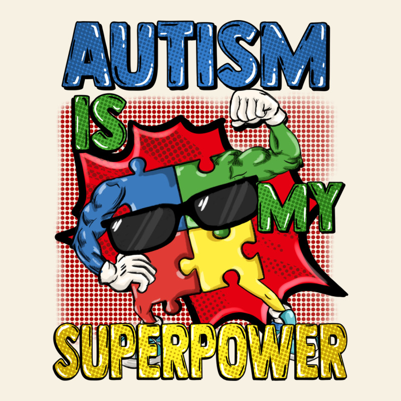 Autism Is My Superpower Autism Awareness Day Vintage Tee by FaDigitalArtStudio | Teevron
