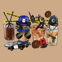 Police Coffee Cups Vintage Hoodie | Teevron