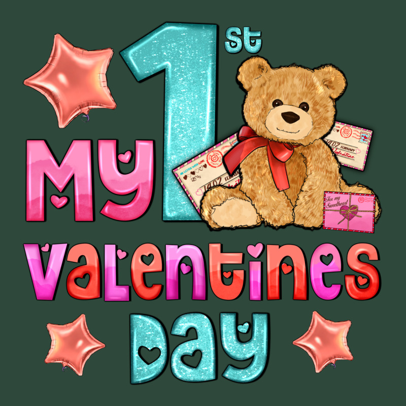 My First Valentines Day Zipper Hoodie by AdoDesignShop | Teevron
