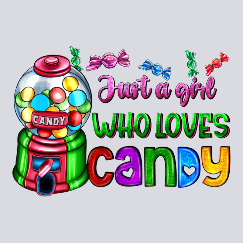 Just A Girl Who Loves Candy Zipper Hoodie by AdoDesignShop | Teevron