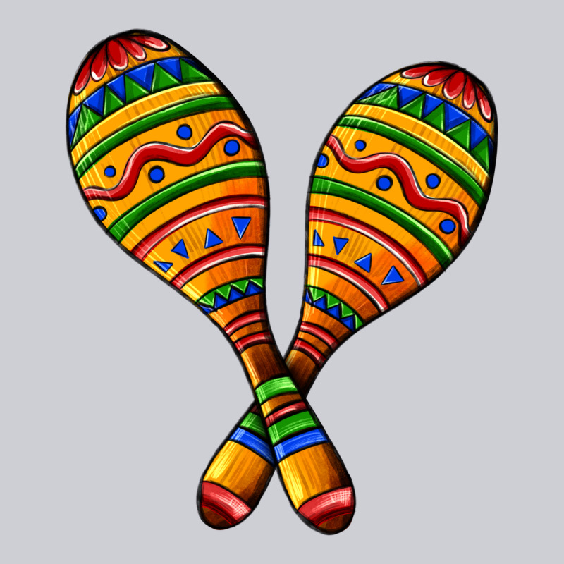 Mexican Maracas Heavyweight Sweatshirt by AdoDesignShop | Teevron