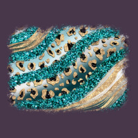 Turquoise Glitter Background Heavyweight Hoodie | Teevron