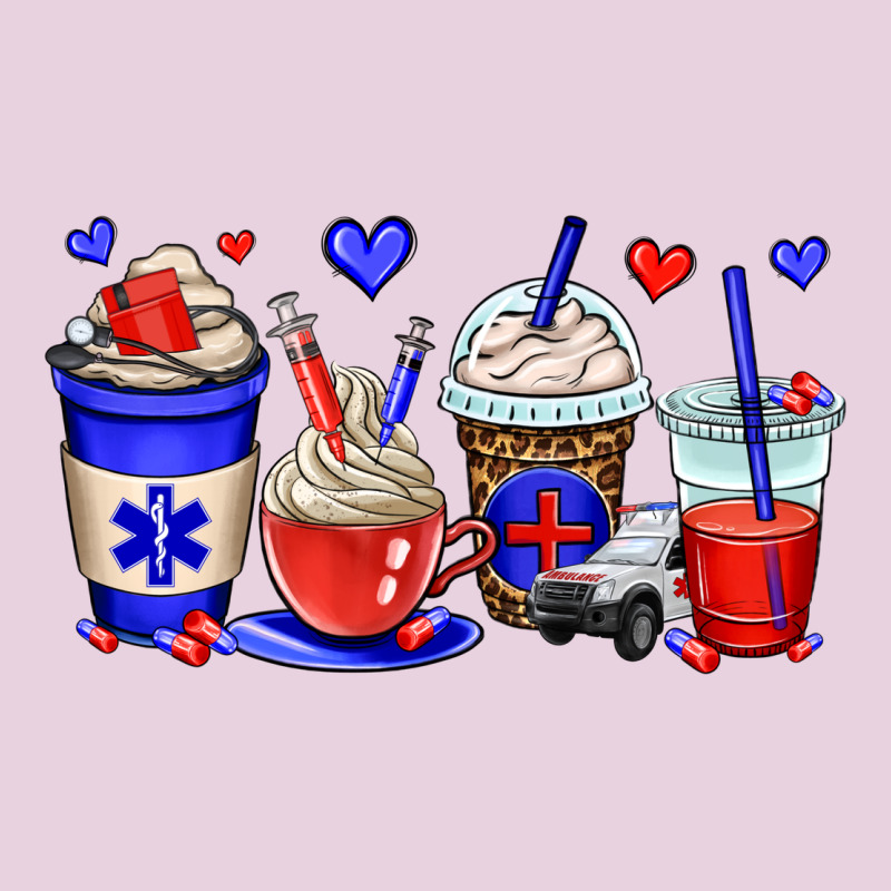 Emt Emergency Medical Technician Coffee Cups Ladies Tee by OliviaCreatesArt | Teevron