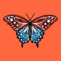 Patriotic American Butterfly Premium Hoodie | Teevron