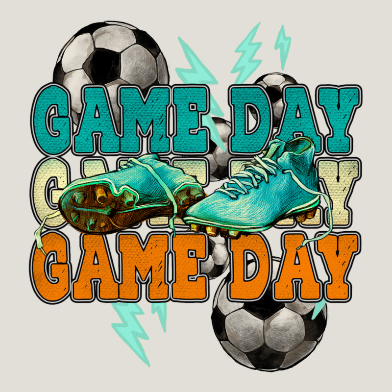 Game Day Lightning Bolt Soccer Heavy Core Tee by HowdyJamesFarm | Teevron