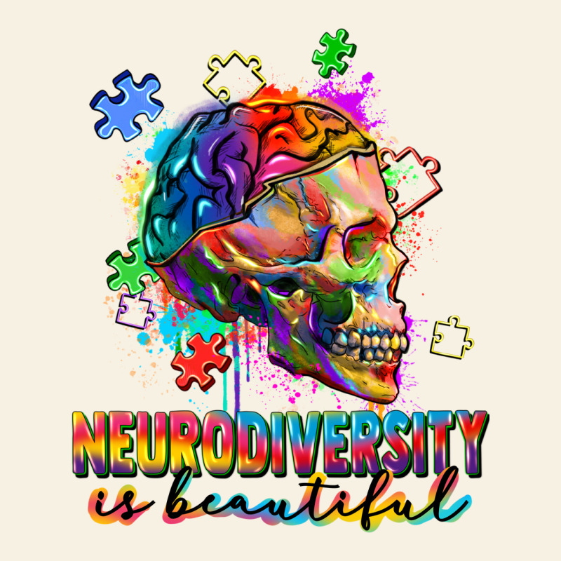 Neurodiversity Is Beautiful Vintage Tee by FaDigitalArtStudio | Teevron