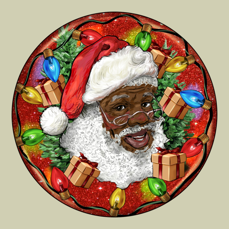 Black Santa Christmas Heavy Core Tee by RanaPortraitStore | Teevron