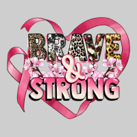 Brave And Strong Cancer Awareness Premium Tee | Teevron