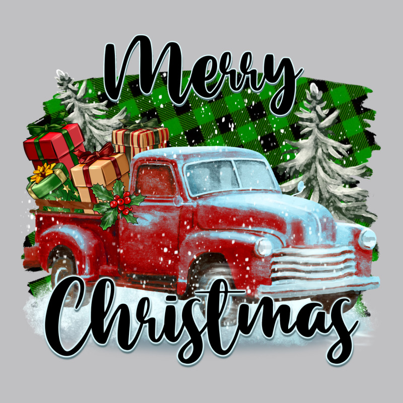 Merry Christmas Truck With Gifts Long Sleeve Tee by FaDigitalArtStudio | Teevron