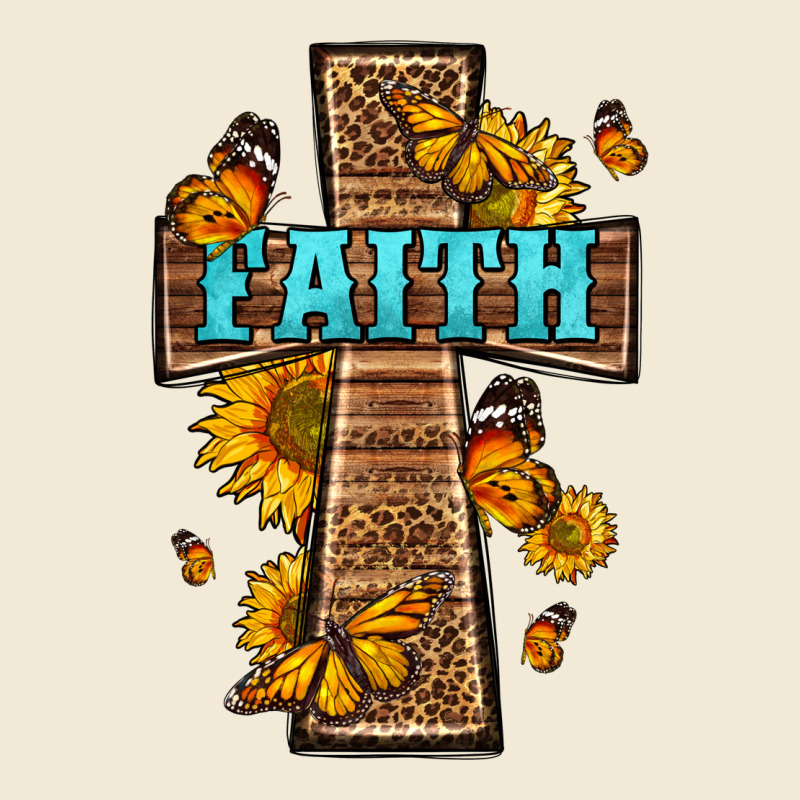 Western Faith Cross Butterfly Premium Hoodie by LillyAllenDesigns | Teevron