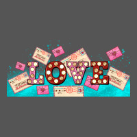 Love And Love Letters Zipper Hoodie | Teevron