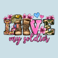 Love My Soldier Olivia Ladies Tee | Teevron