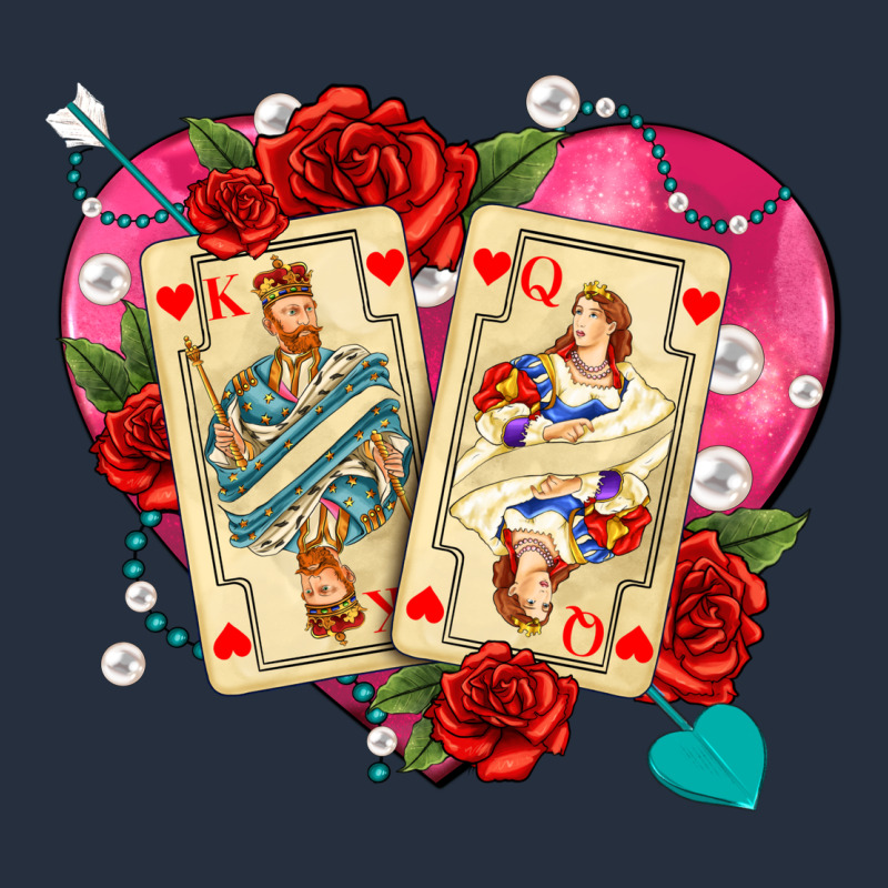 Playing Cards Roses And Pearls Zipper Hoodie by AdoDesignShop | Teevron