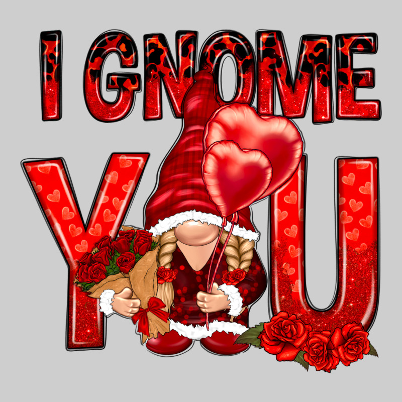 I Gnome You With Roses Valentine's Day Premium Tee by HowdyJamesFarm | Teevron
