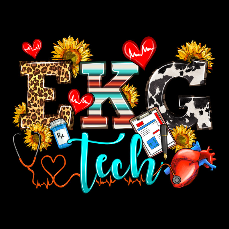 Ekg Tech Ladies Tee by OliviaCreatesArt | Teevron