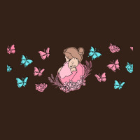 Butterflies And Mom Heavy Core Tee | Teevron