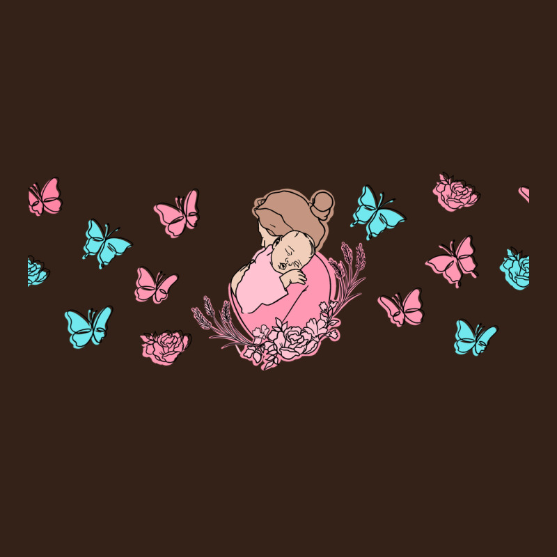 Butterflies And Mom Heavy Core Tee by TumblerDesignByShophia | Teevron