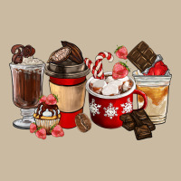 Chocolate Love Coffee Cups Long Sleeve Tee | Teevron