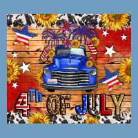 Fourth Of July Truck Urban Heavy Tee | Teevron