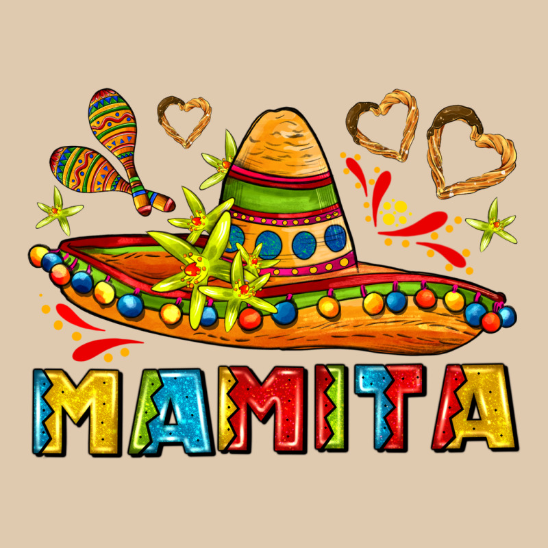Mamita And Sombrero With Lime Flowers Heavyweight Sweatshirt by AdoDesignShop | Teevron