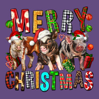 Merry Christmas Pigs Vintage Hoodie | Teevron