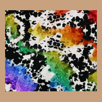 Rainbow Pride Cowhide Tumbler Vintage Tee | Teevron