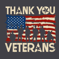 Thank You Veterans American Flag Patriotic Heavyweight Hoodie | Teevron