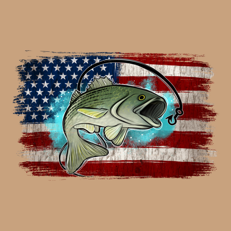 American Flag Fish Vintage Tee by Jasminsmagicworld | Teevron