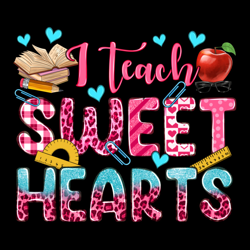 I Teach Sweet Hearts Olivia Ladies Tee by OliviaCreatesArt | Teevron