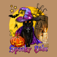 Spooky Babe Black Witch Cat Vintage Hoodie | Teevron