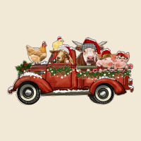 Christmas Truck With Farm Animals Premium Tee | Teevron