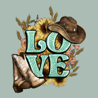 Love Boots Hat Western Cowboy Classic Tee | Teevron