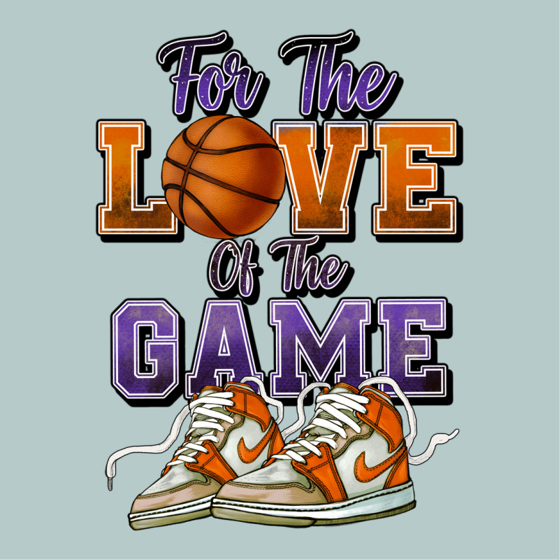 For The Love Of The Game Basketball Heavy Core Tee by HowdyJamesFarm | Teevron