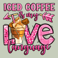 Iced Coffee Is My Love Language Ladies Tee | Teevron