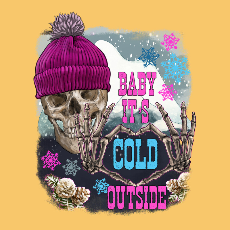Skeleton Baby It's Cold Outside Vintage Hoodie by FaDigitalArtStudio | Teevron