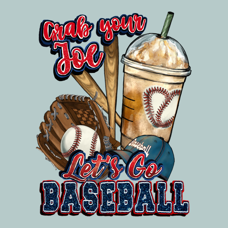 Grab Your Joe Lets Go Baseball Heavy Core Tee by HowdyJamesFarm | Teevron