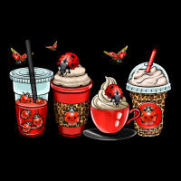 Ladybug Coffee Cups Ladies Tee | Teevron