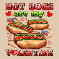 Hot Dogs Are My Valentine Heavyweight Sweatshirt | Teevron