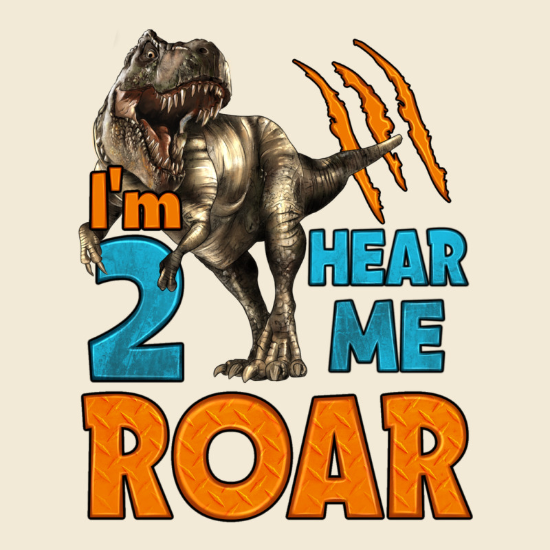 I'm Two Hear Me Roar Dinosaur Birthday Premium Hoodie by LillyAllenDesigns | Teevron