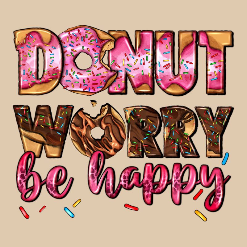 Donut Worry Be Happy Heavyweight Sweatshirt by AdoDesignShop | Teevron
