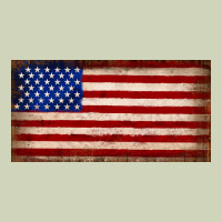 American Flag Heavyweight Hoodie | Teevron