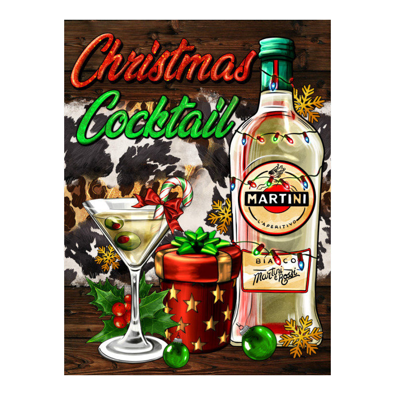 Christmas Cocktail Martini  Air Freshener Zipper Hoodie by AdoDesignShop | Teevron