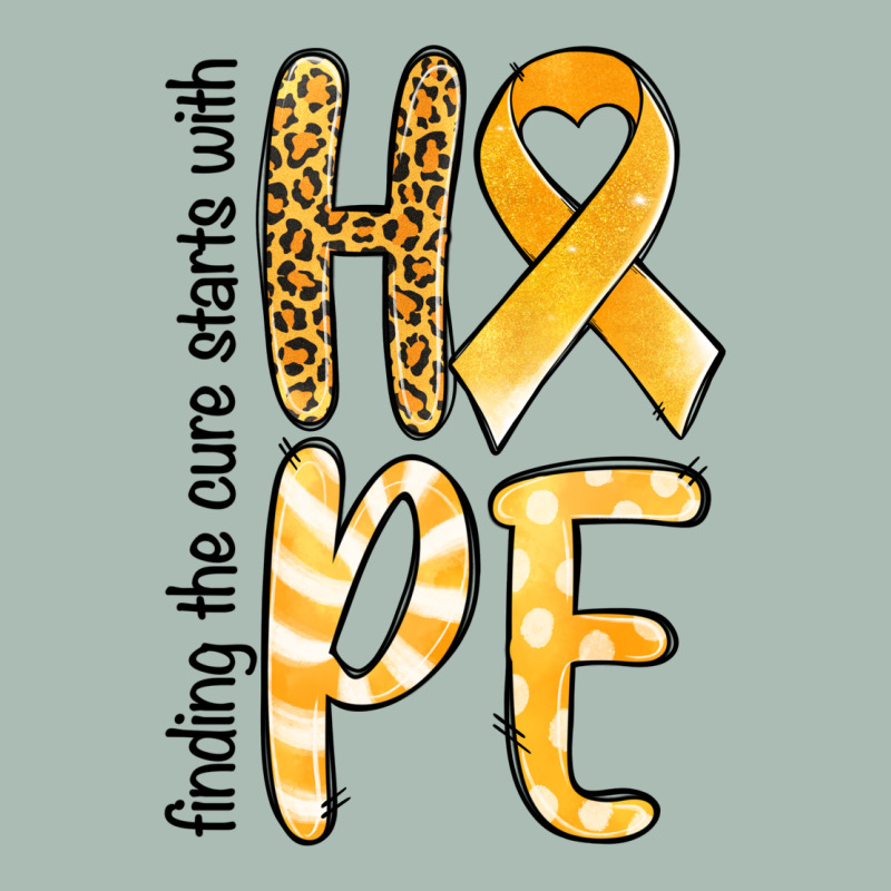 Finding The Cure Starts With Hope Childhood Cancer Awareness Classic Tee by Jasminsmagicworld | Teevron